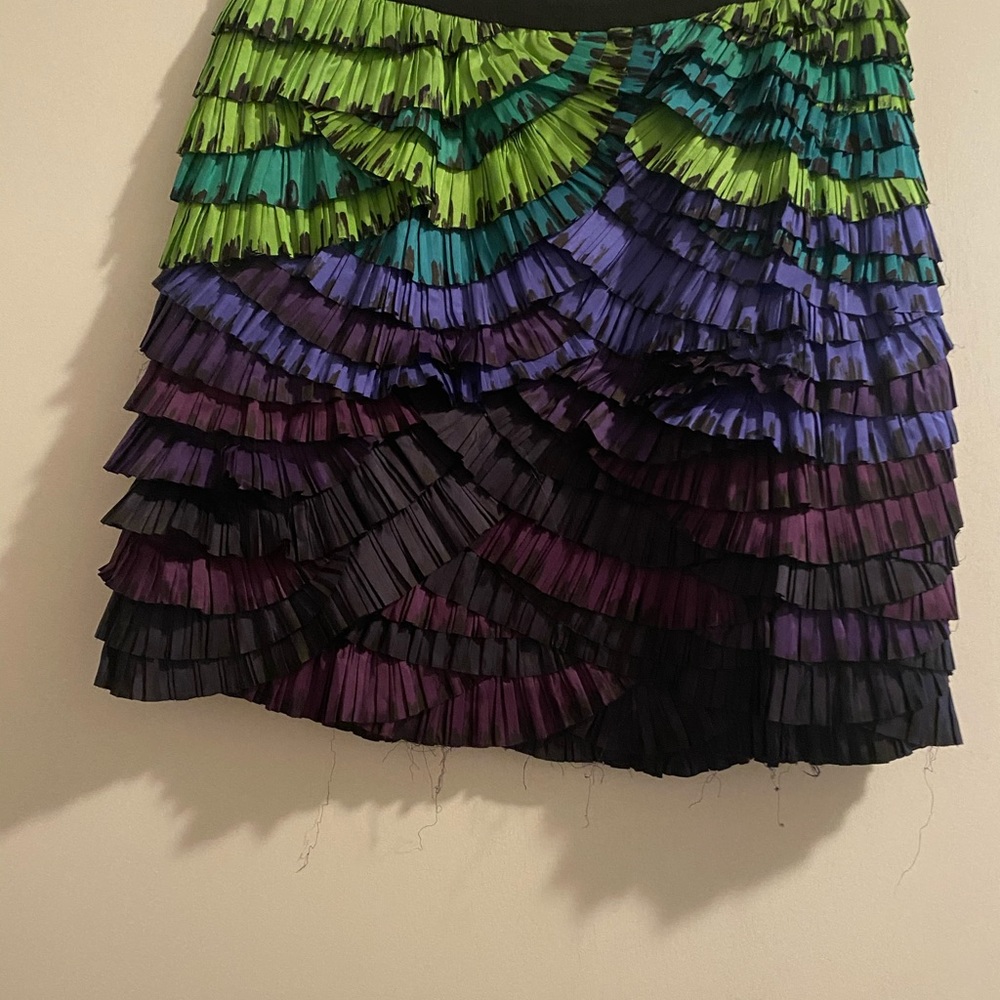 Diane von Furstenberg  silk mini skirt